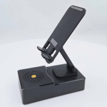 هولدر پاور بانک اسپیکر دار, هولدر رومیزی پاور بانک Better Bass, هولدر پاور بانک با اسپیکر, هولدر پاور بانک مدل Better Bass, اسپیکر دار رومیزی پاور بانک, هولدر پاور بانک با پخش موسیقی