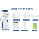 مش نبولایزر, نبولایزر JSL-W302, دستگاه تنفسی قابل حمل, نبولایزر خانگی, مش نبولایزر سبک