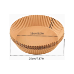 ورق نسوز شیرینی‌پزی, ورق نسوز Air Fryer, ورق پخت شیرینی, ورق پخت کیک, ورق پخت بدون روغن, ورق ضد چسبندگی, ورق 50 عددی شیرینی پزی