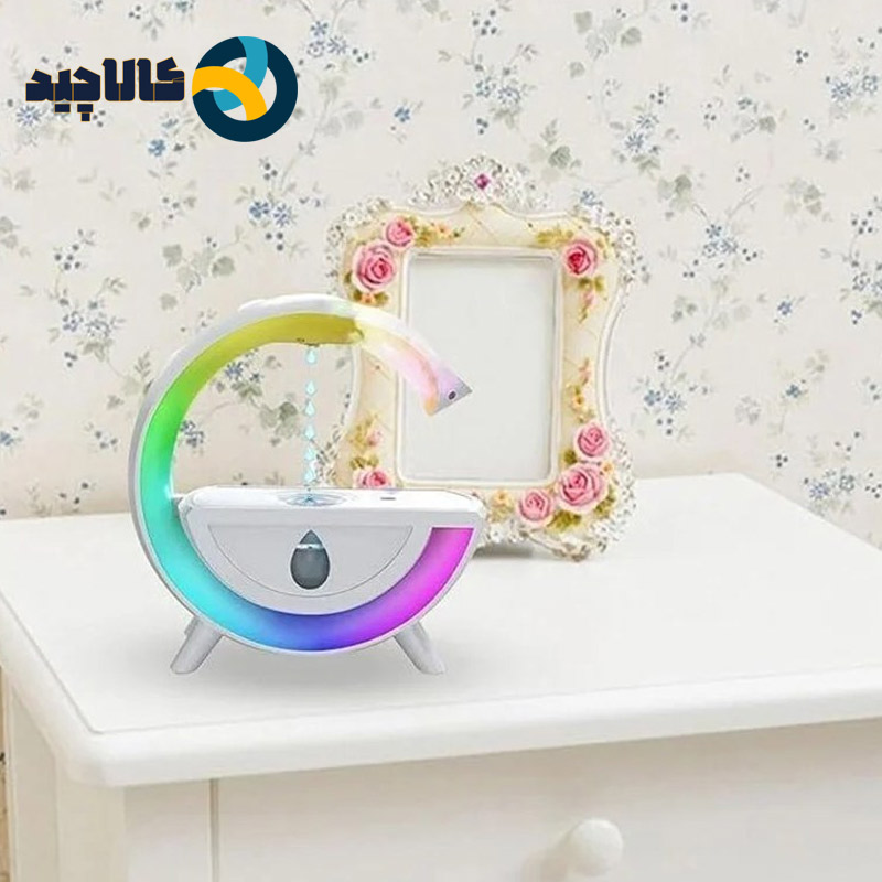 بخور سرد آب نما طرح چراغ خواب با نور RGB مدل Y13