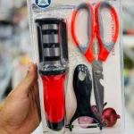 ست چاقو تیز کن و قیچی و پوست گیر اصل