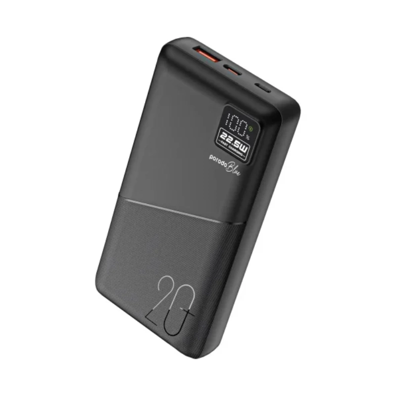 پاوربانک پرودو (Porodo) 20000 میلی آمپر ساعت مدل PB054