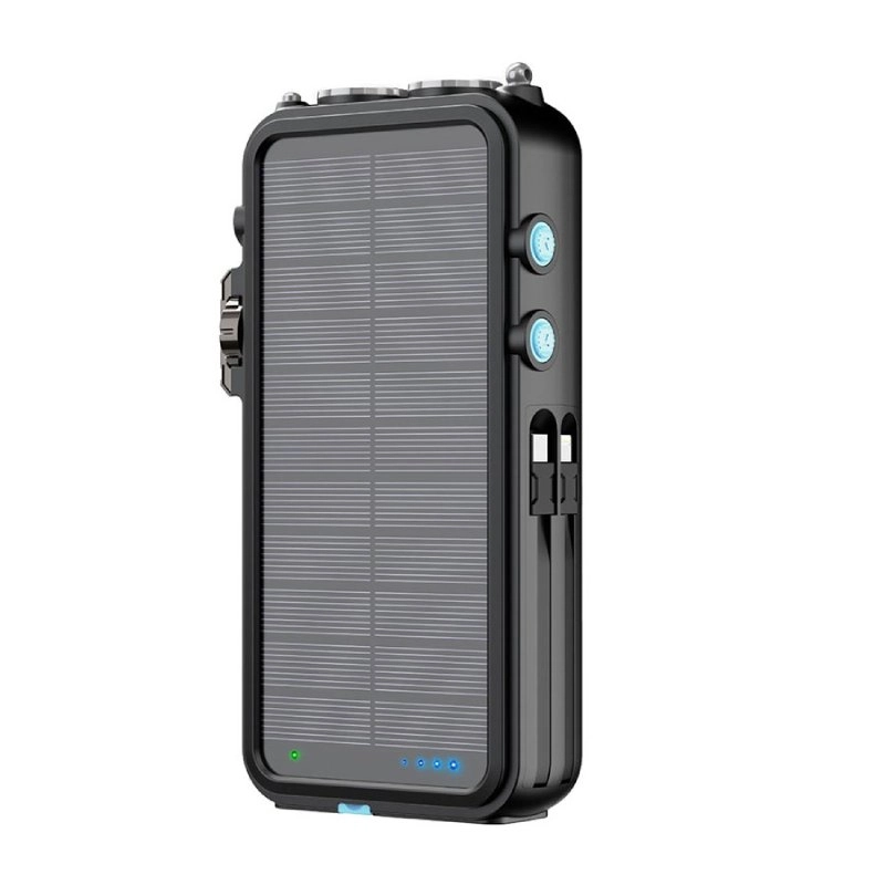 پاور بانک پاورلوژی 16000 میلی آمپر همه کاره خورشیدی
