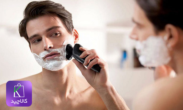 گاز گرفتن ماشین ریش تراش