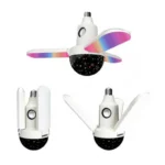 خرید لامپ پنکه‌ای موزیکال هوشمند ۳ پر