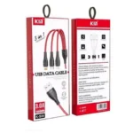 کاربرد کابل شارژ سه کاره KIN مدل K-S06